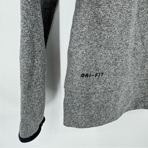 Nike Pro Hyperwarm Dri-fit Funnel Neck Training Pullover Gray Small - Picture 4 of 7